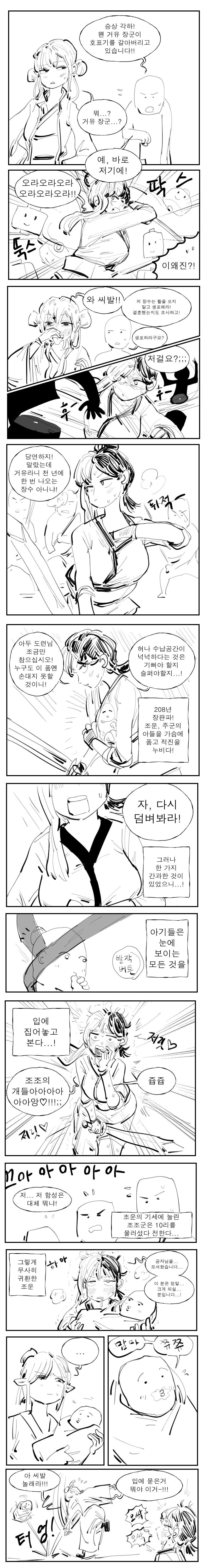 조자룡이 조조의 대군을 아두를 안은채로 뚫을 수 있었던 이유_1.png