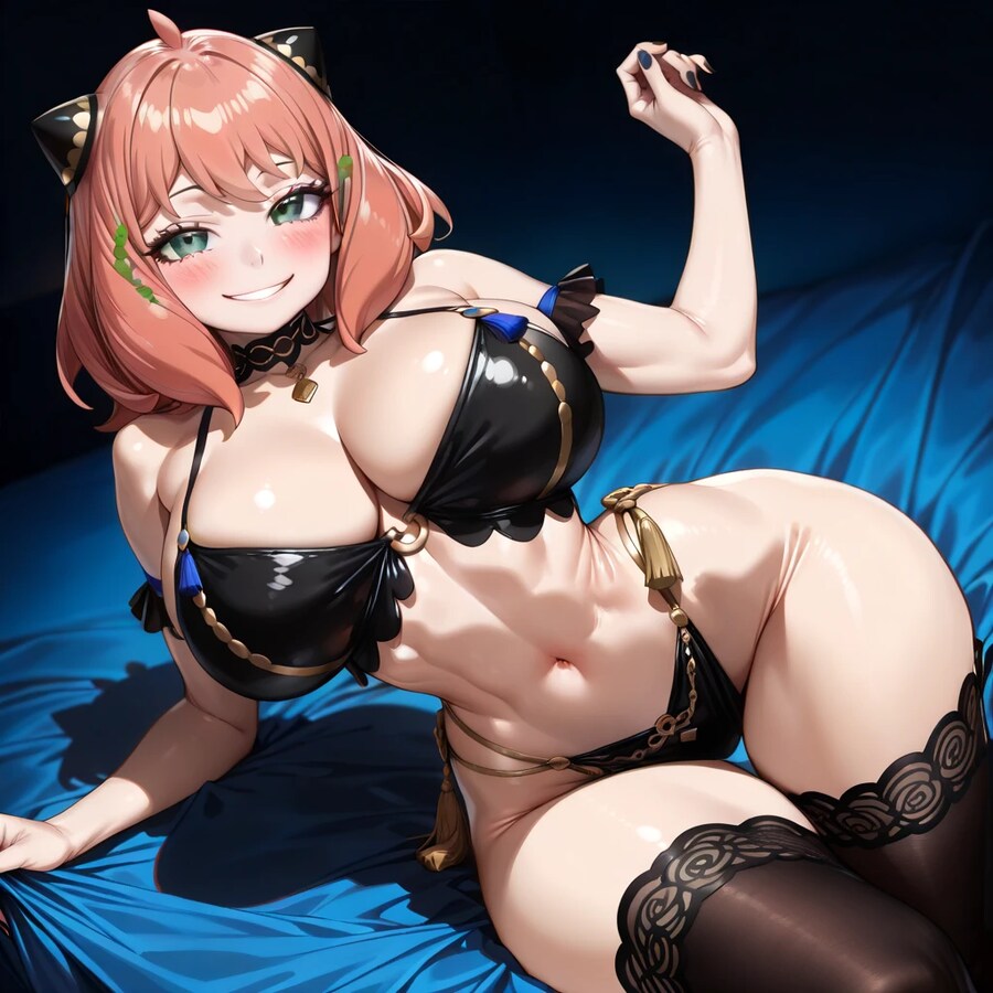 AI) 어느 클럽에서 아냐 포저 컨셉의 댄서를 본 짤_1.png