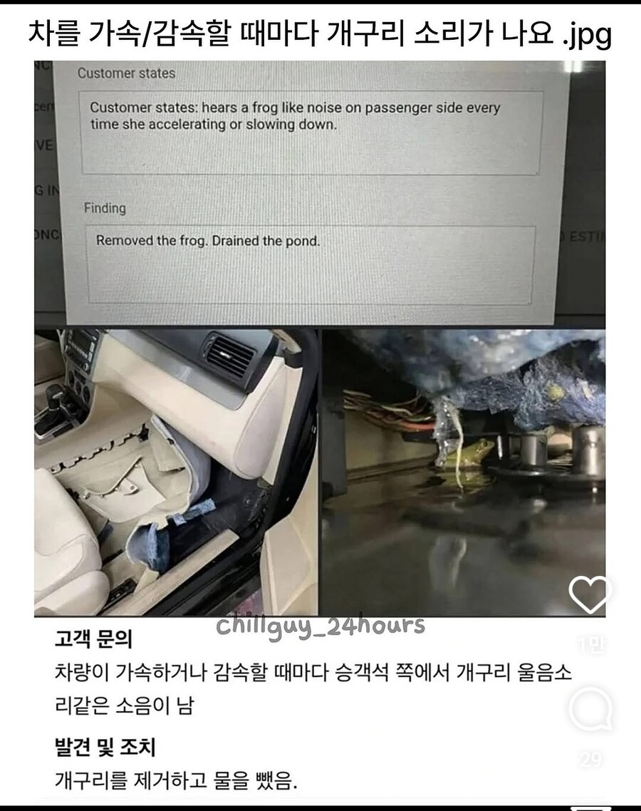 ???: 제차를 운전할때 개구리 소리가 나요!!!!!!_1.jpg