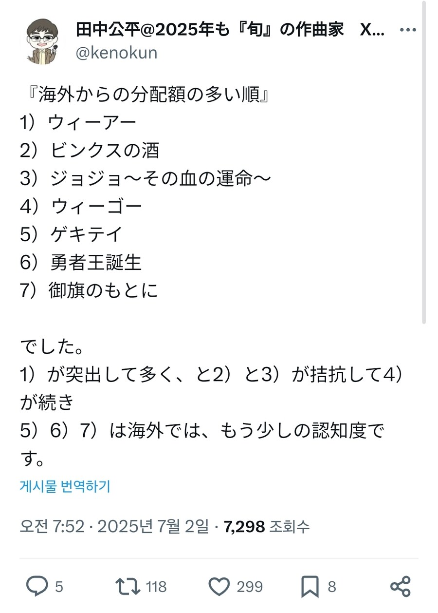 일본의 어느 유명작곡가가 밝히는 해외수입 상위 7곡_1.jpg