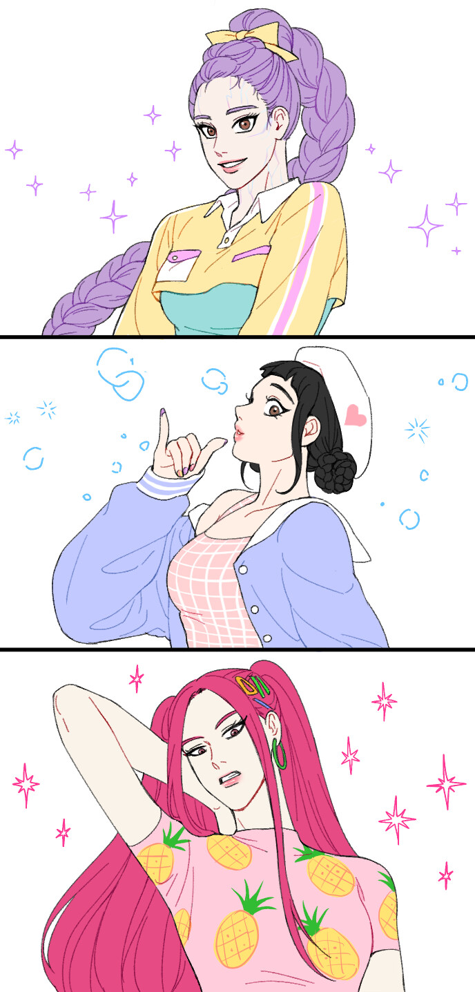 케이팝) 소다팝 콜라보하는 헌트릭스_1.jpg
