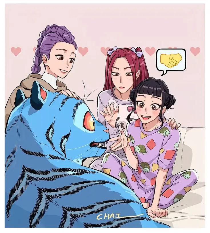 케이팝) 더피랑 인사하는 조이_1.webp