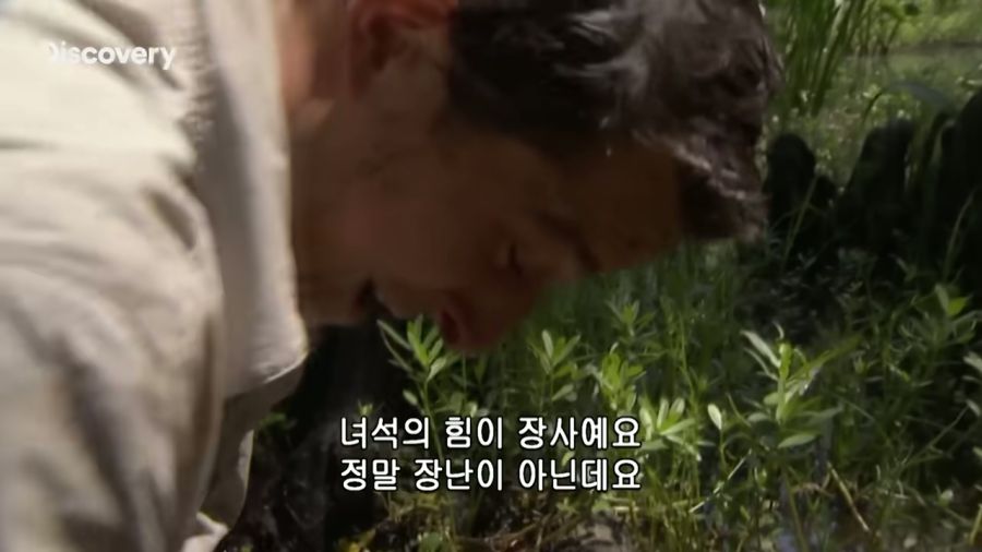 악어를 사냥한 베어 그릴스_4.jpg