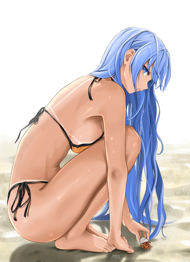 비키니 수영복을 젤 야하게 보이게 하는 여자 패션_1.png