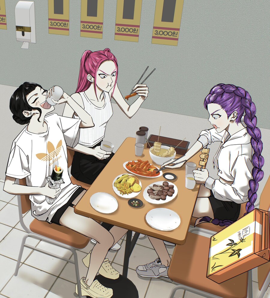 케이팝) 분식 먹방_1.jpg