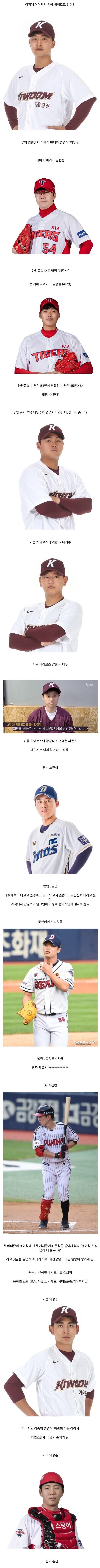 진짜 유치한 이유로 선수 별명을 짓는 야구팬들_2.jpg
