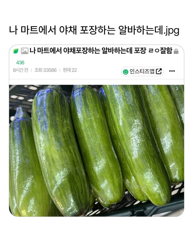 사장님께 칭찬받은 야채코너 포장 알바_1.webp