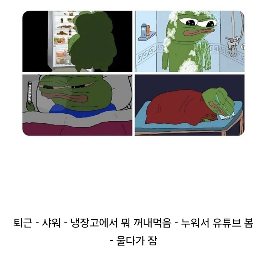 가장 흔하다는 직장인 퇴근 루틴.jpg_1.webp