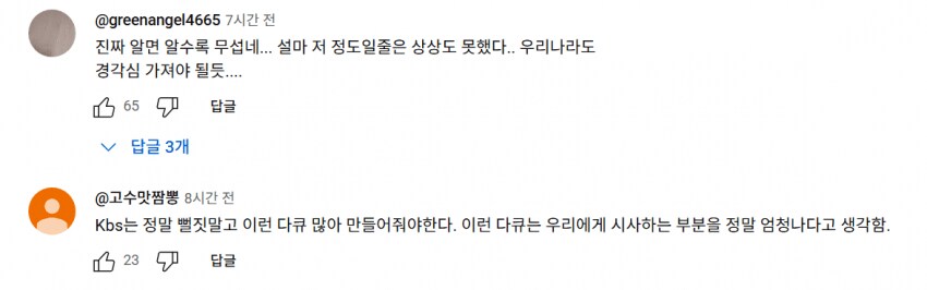 사람들이 충격과 공포스러운 느낌을 받았다는 한국의 2부작 다큐멘터리_10.png