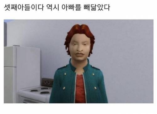 아빠가 못생겼을 때 자식 얼굴 유전 실험_7.jpg