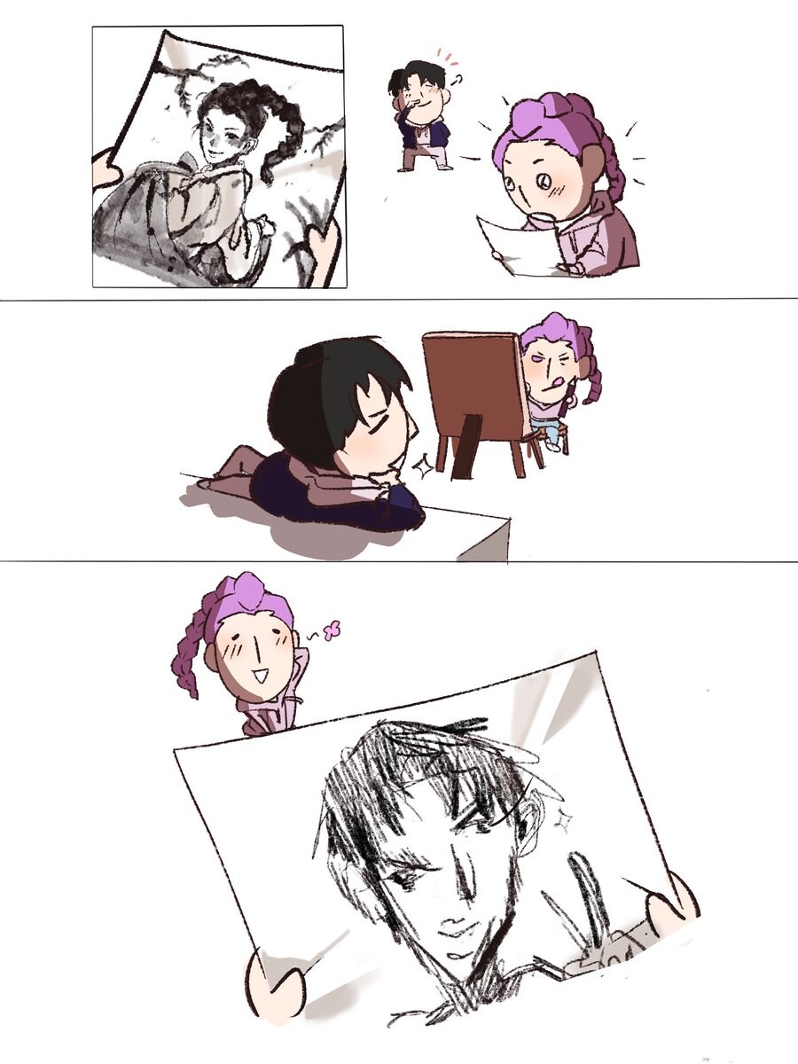 케이팝) 서로 그려주기_1.jpg