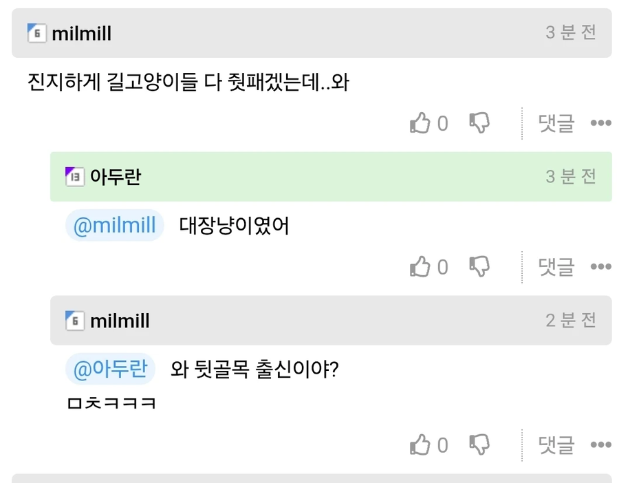 자기 집 고양이 근육 자랑하는 개드립인._2.webp