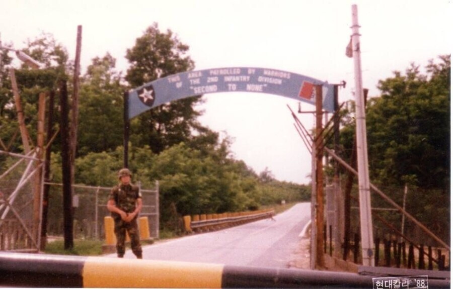 스압) 주한미군도 DMZ 수색 정찰 매복,GP 근무 투입되던 시절 사진들.jpg_11.jpg