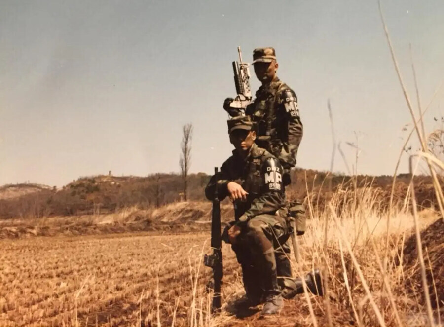 스압) 주한미군도 DMZ 수색 정찰 매복,GP 근무 투입되던 시절 사진들.jpg_32.jpg