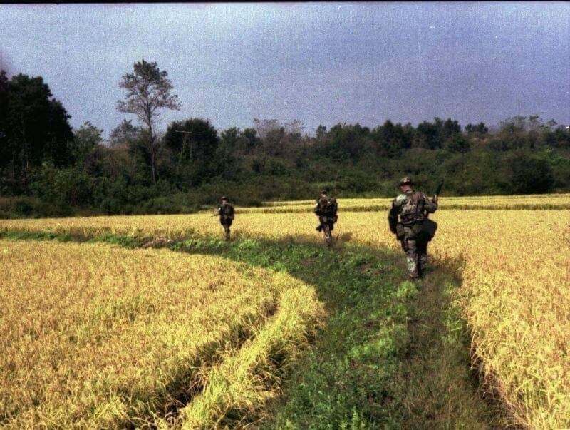 스압) 주한미군도 DMZ 수색 정찰 매복,GP 근무 투입되던 시절 사진들.jpg_39.jpg