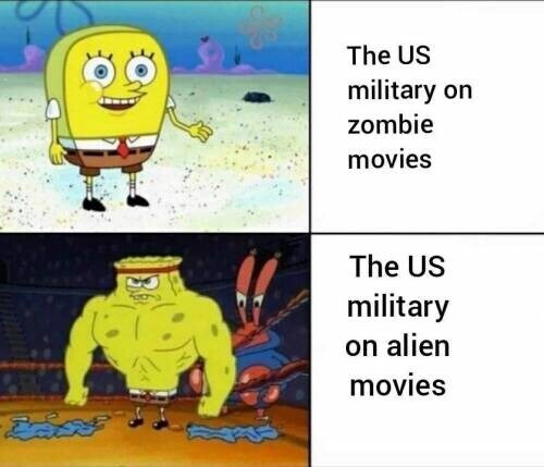 좀비물의 미군 VS 외계인 침공물의 미군_1.jpg