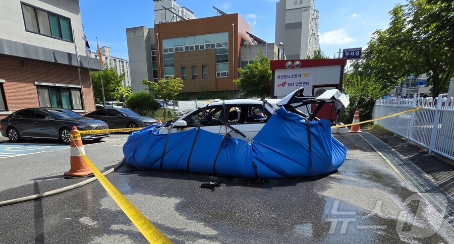 천안 전기차 화재 진화된 사진_4.jpg