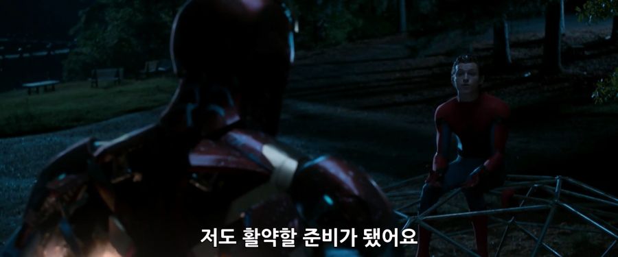 [MCU]캡틴 아메리카와 붙어서 자신감이 붙었던 스파이더맨_30.jpg