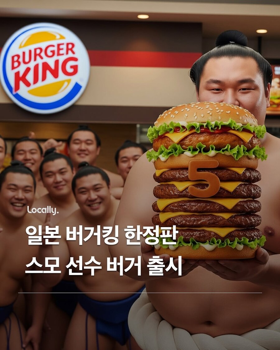 일본 버거킹 한정판 스모선수 버거.jpg_1.jpg
