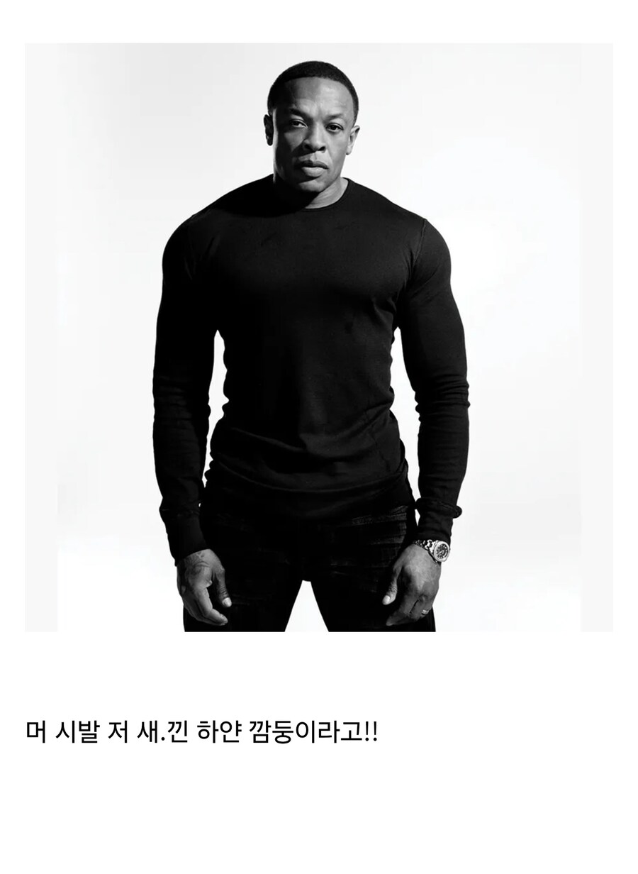 에미넴 픽업했을때 락스타 키우냐는 주위 비아냥에 닥터드레가 빡쳐서 실제로 한말_1.jpg