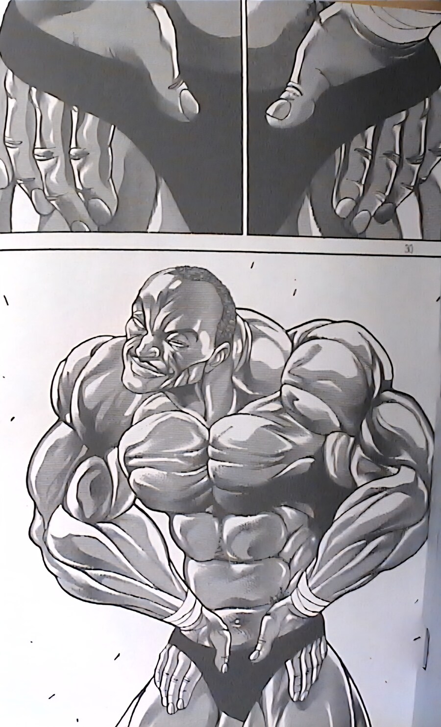 바키)상대에게 조롱 당하고 얻어터져도 포기할수 없는것_3.jpg