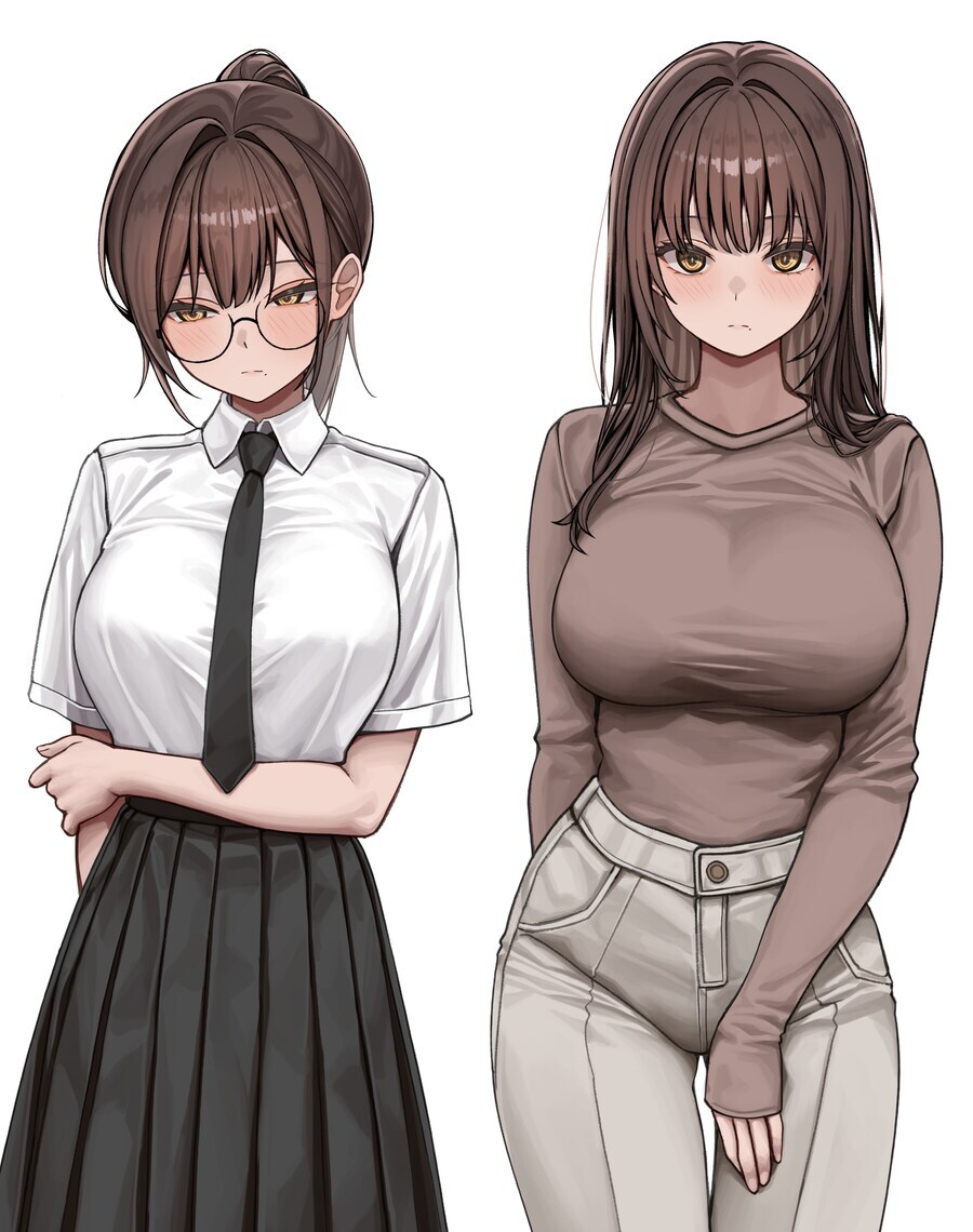 입은 옷에 따라 달라 보이는 옆집 누나_1.jpg