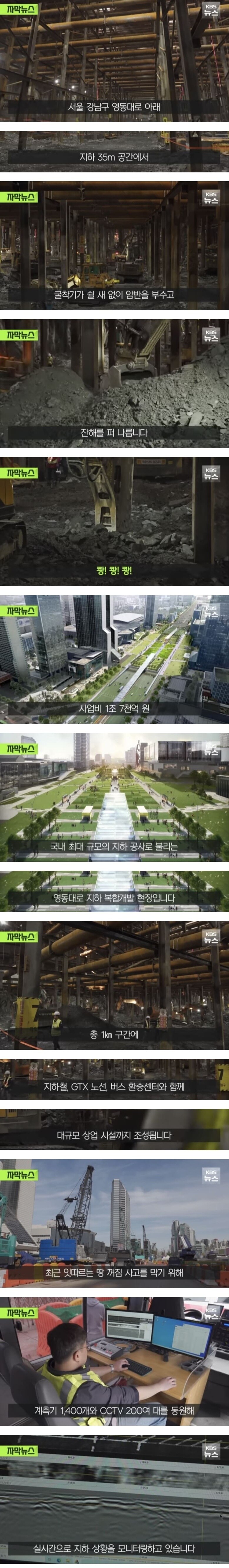 강남구 영동대로 지하 35미터…국내 최대 지하 공사장_1.jpg