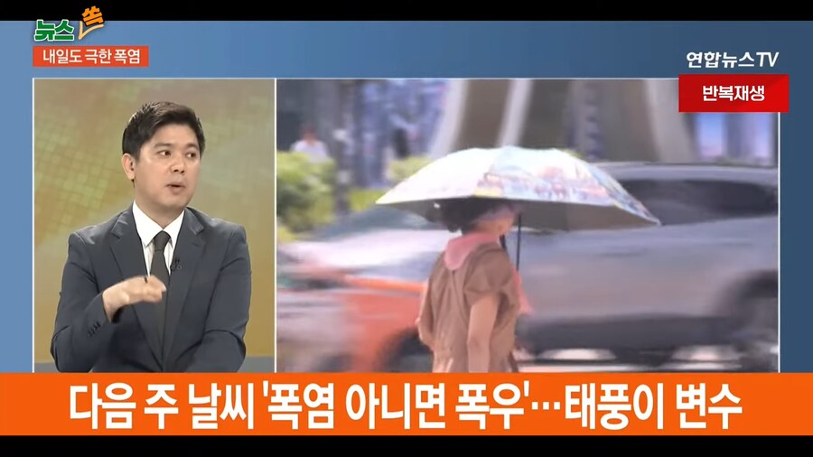 대한민국 다음주 일기예보가