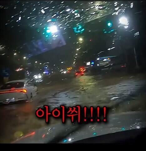 만취한 랜드로버 차주가 대리기사에게 침수도로를 건너라 시킴_6.jpg
