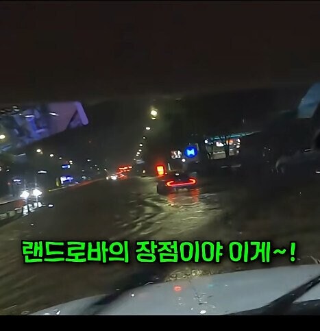 만취한 랜드로버 차주가 대리기사에게 침수도로를 건너라 시킴_8.jpg