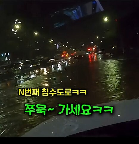 만취한 랜드로버 차주가 대리기사에게 침수도로를 건너라 시킴_17.jpg