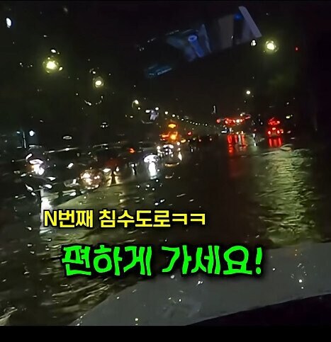 만취한 랜드로버 차주가 대리기사에게 침수도로를 건너라 시킴_18.jpg