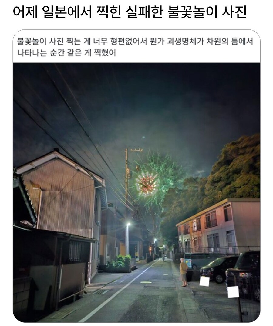 일본에서 찍힌 실패한 불꽃놀이 사진.jpg_1.jpg