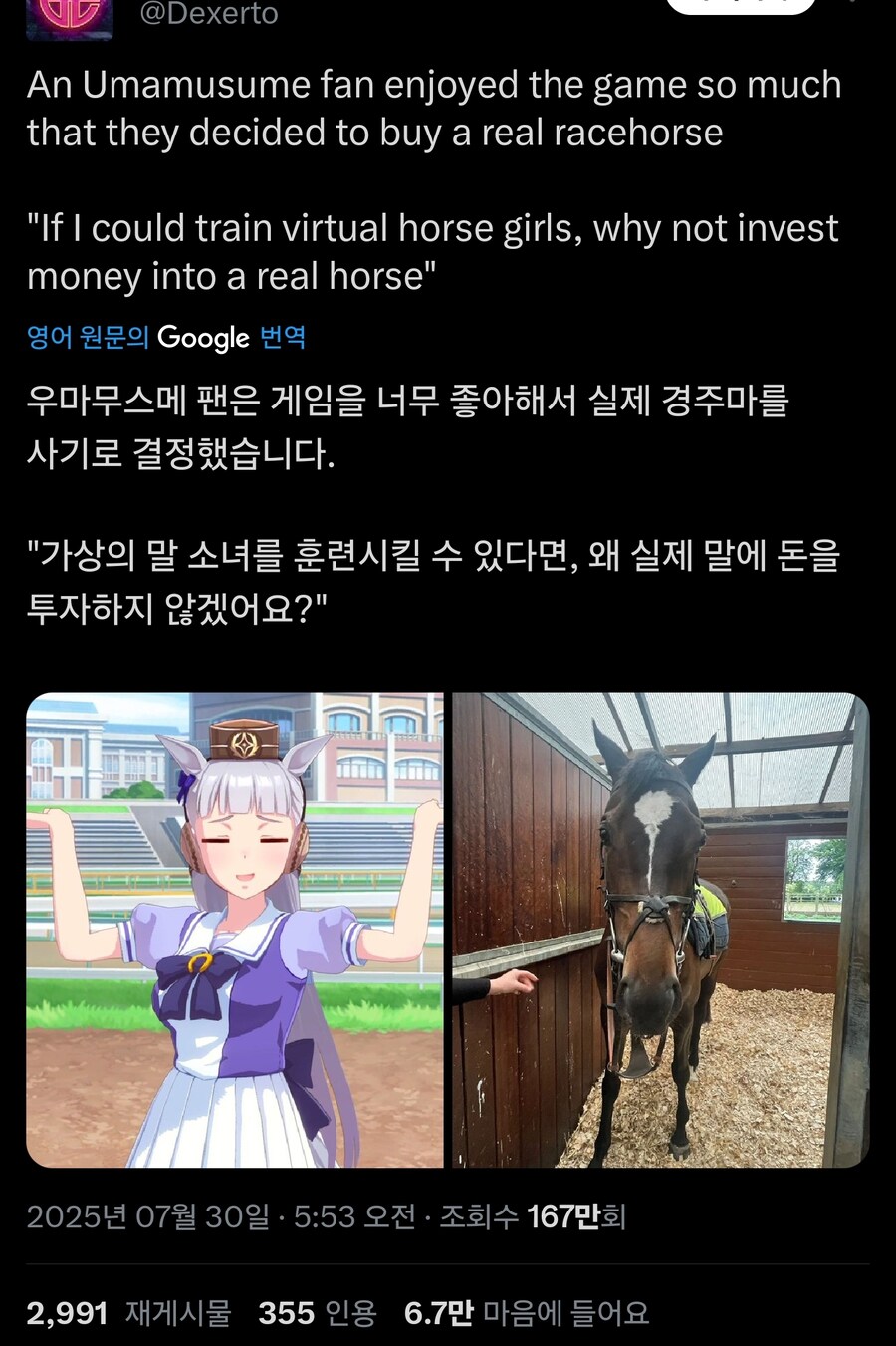 우마무스메에 빠져서 말을 샀어요_1.jpg