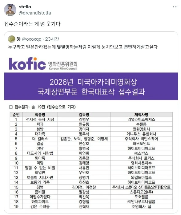 아카데미상 한국대표작 접수결과_1.webp