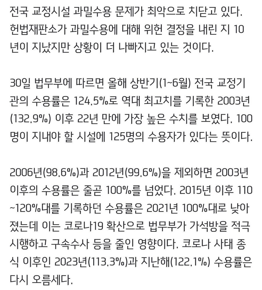 수용자들