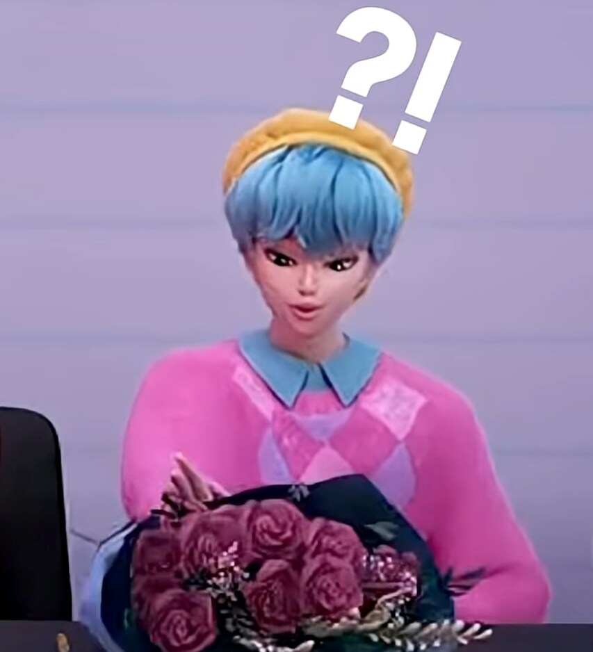 케데선) 꽃선물 받을때 사자보이즈 반응_12.jpg