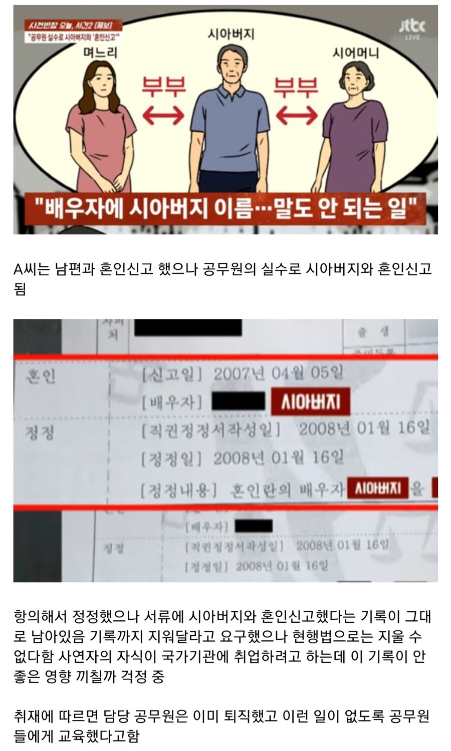 시아버지와 혼인신고된 여성_1.jpg