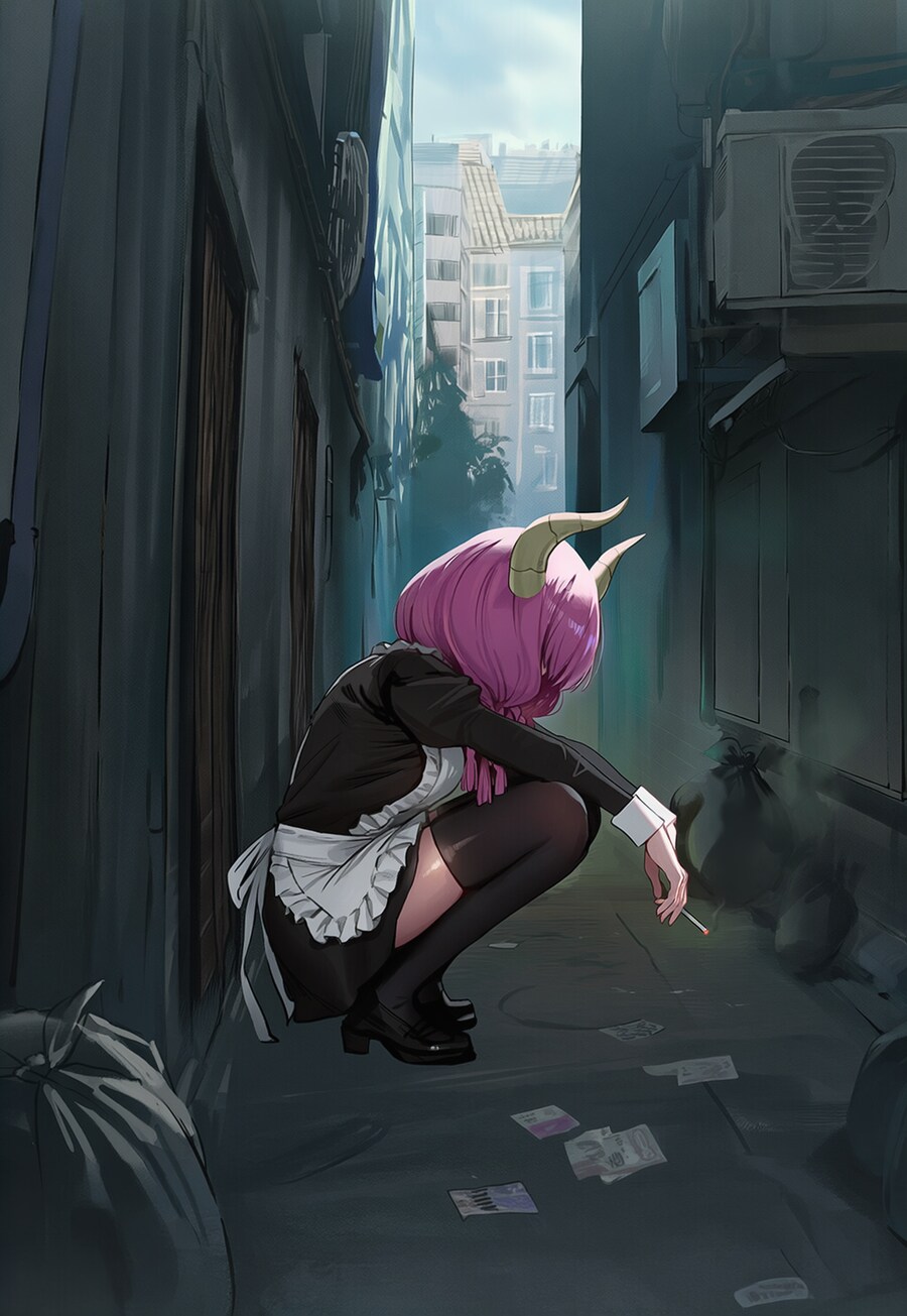 (프리렌)(ai)아우라, 메이드 카페 알바해라_4.png