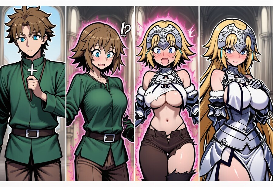 AI) 독실한 신앙인이 신에게 축복을 받아 FGO 성처녀로 TS되었다._1.png