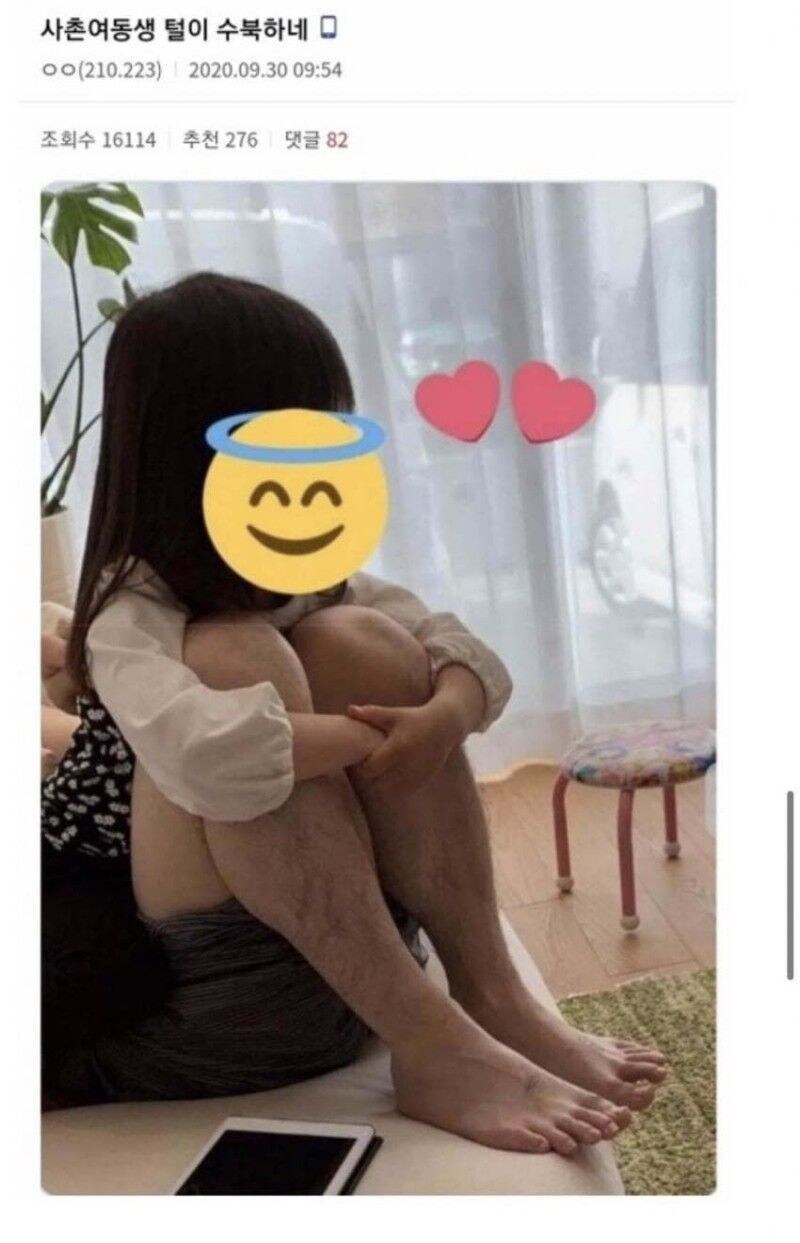 사촌여동생의 수북한 털.jpg_1.jpg