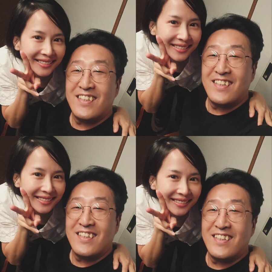 3살 많은 누나와 사진 찍은 배우.jpg_1.jpg