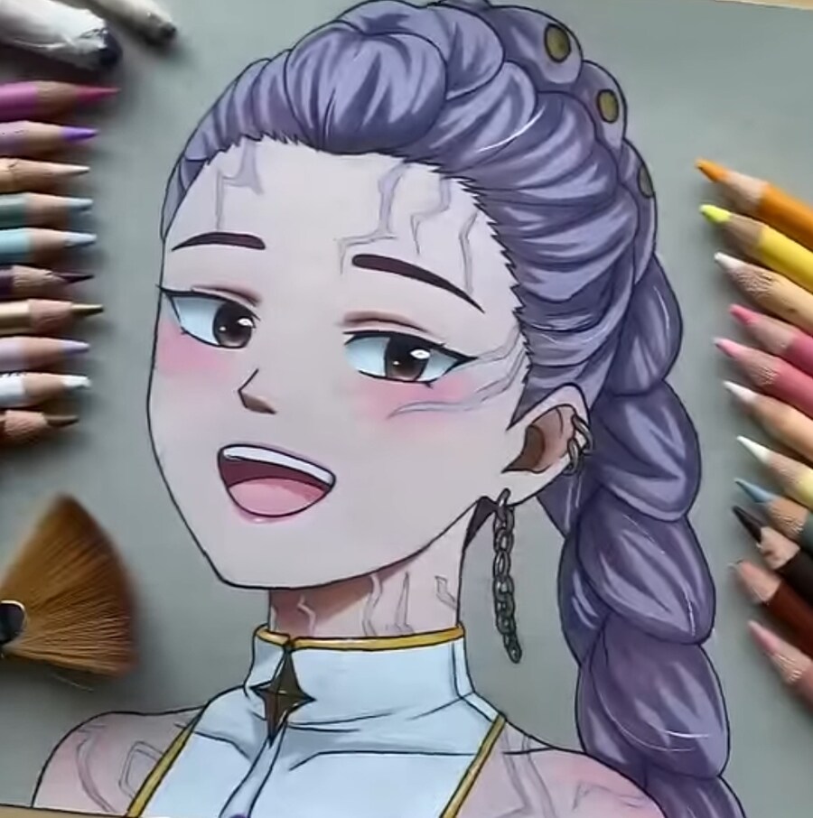 케데헌 맴버들을 2D 애니 그림체로 그려보았다_1.jpg