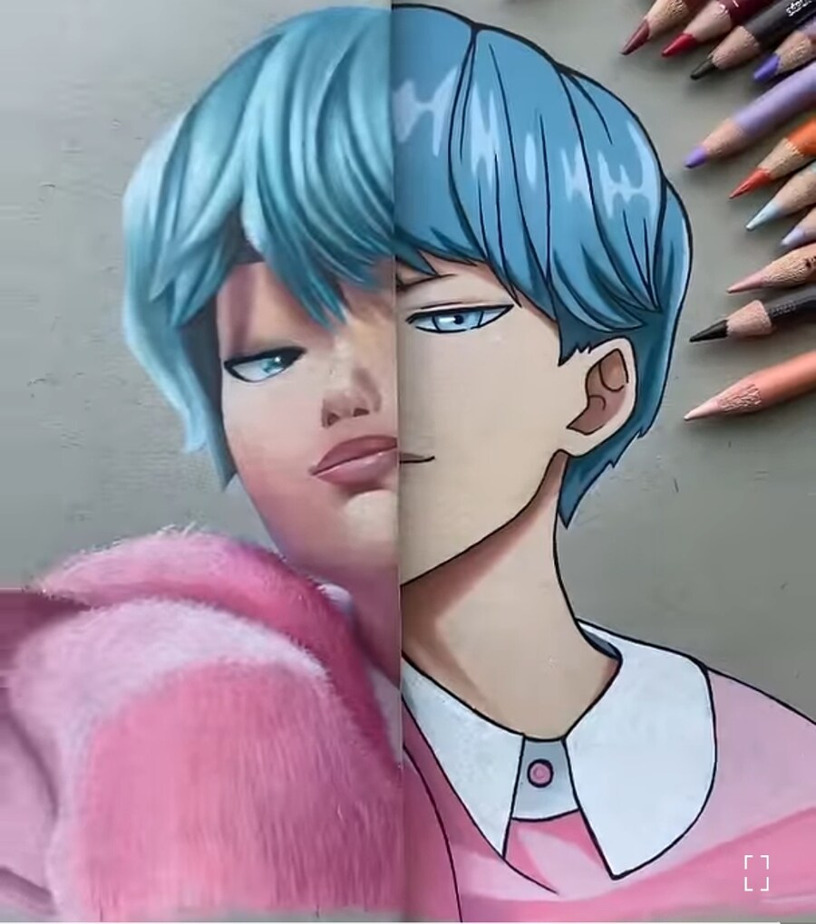 케데헌 맴버들을 2D 애니 그림체로 그려보았다_5.jpg