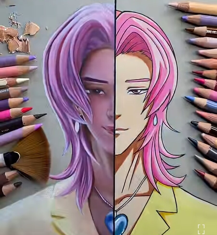 케데헌 맴버들을 2D 애니 그림체로 그려보았다_6.jpg