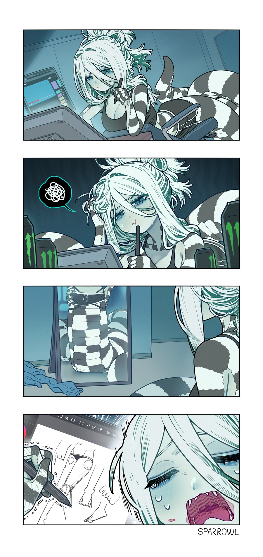 라미아가 일러레일 때 그리기 힘든 부분_1.png