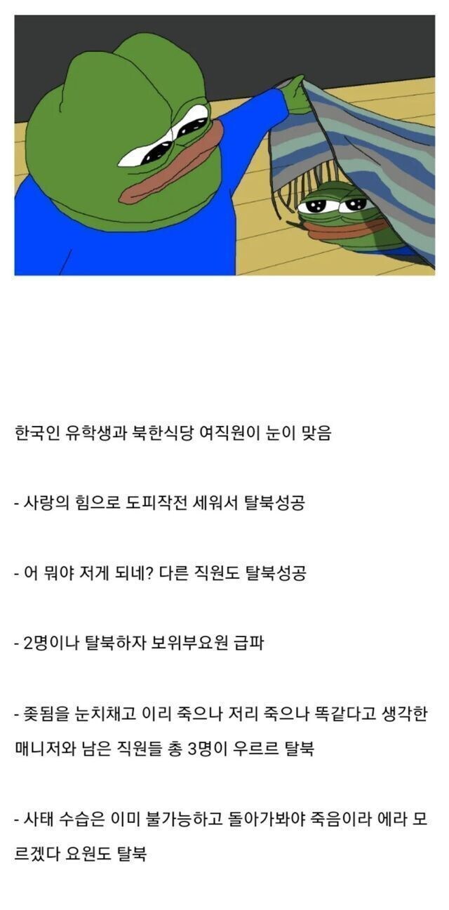 해외 북한 식당에서 한국인 손님을 받지 않게된 계기_1.jpg