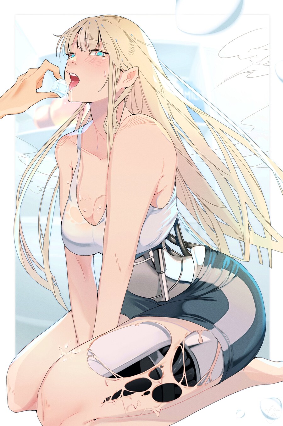 와 허벅지 노출 미쳤다 ㄷㄷ_2.jpg