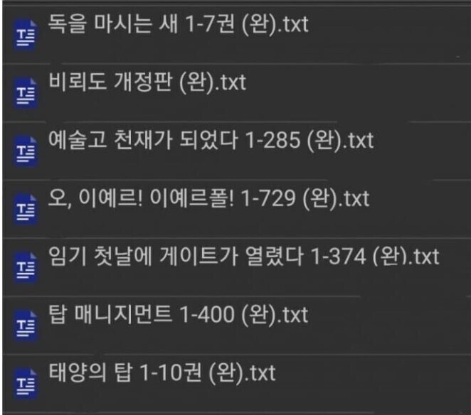 친구 노트북에 불법 텍본 있길래 실망해서_1.jpg
