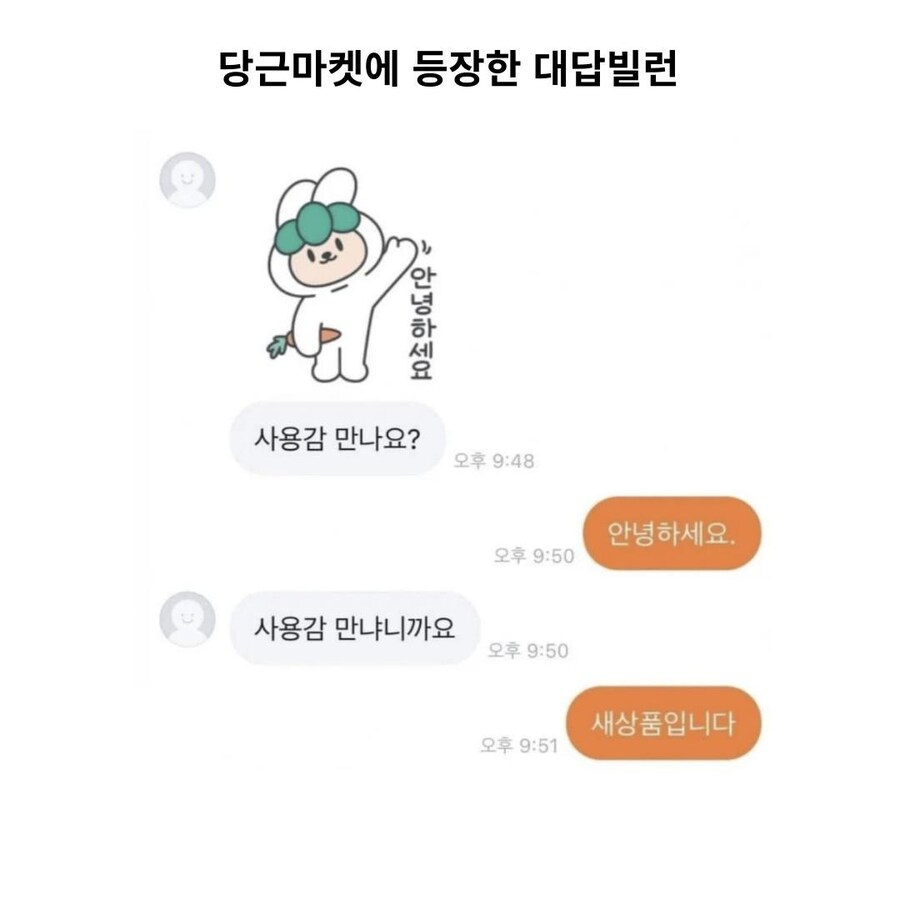 당근마켓에 등장한 대답빌런 ㅋㅋㅋㅋㅋ_1.jpg